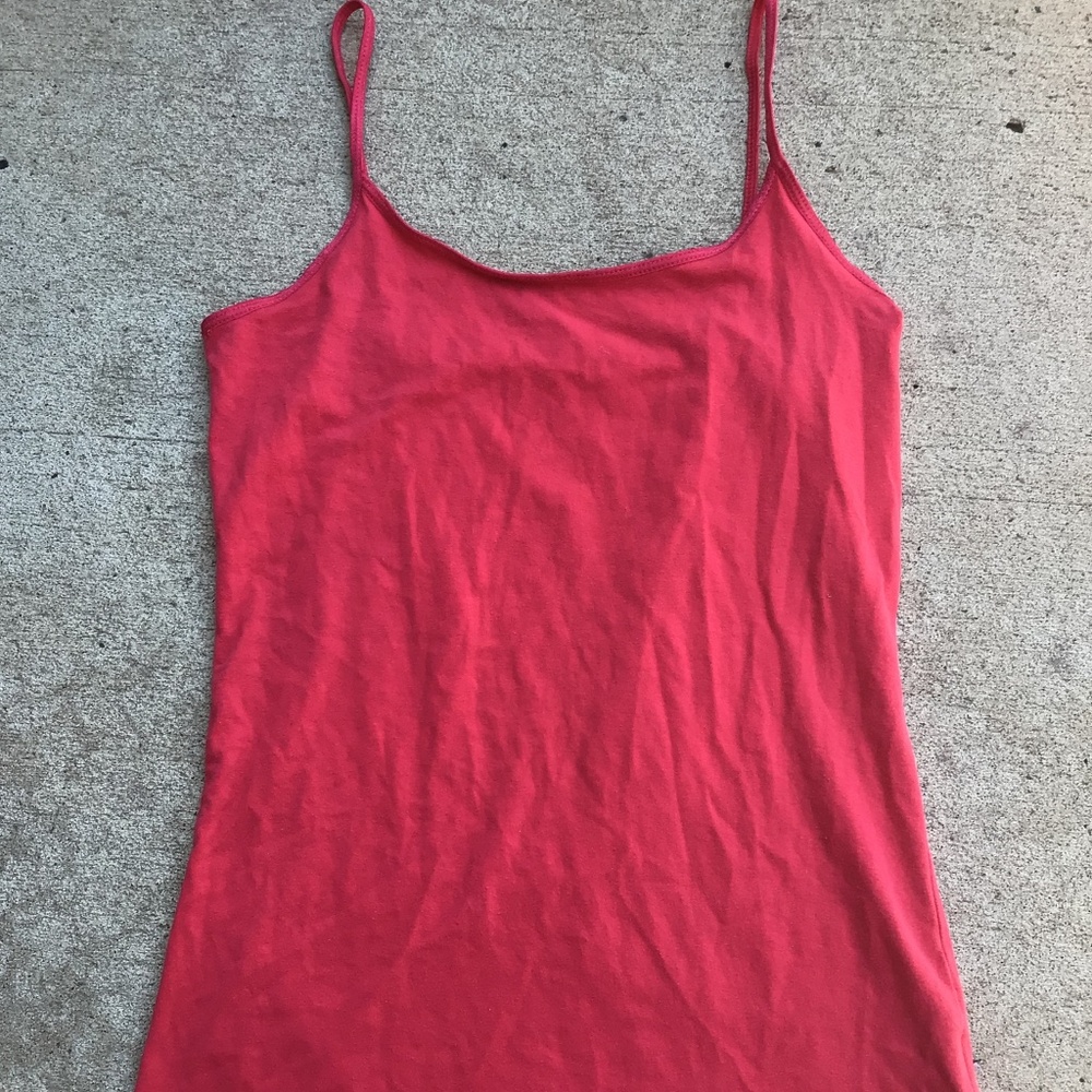 Spaghetti strap tank top